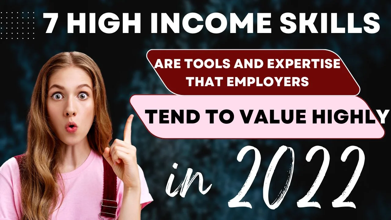 7 High-income skills