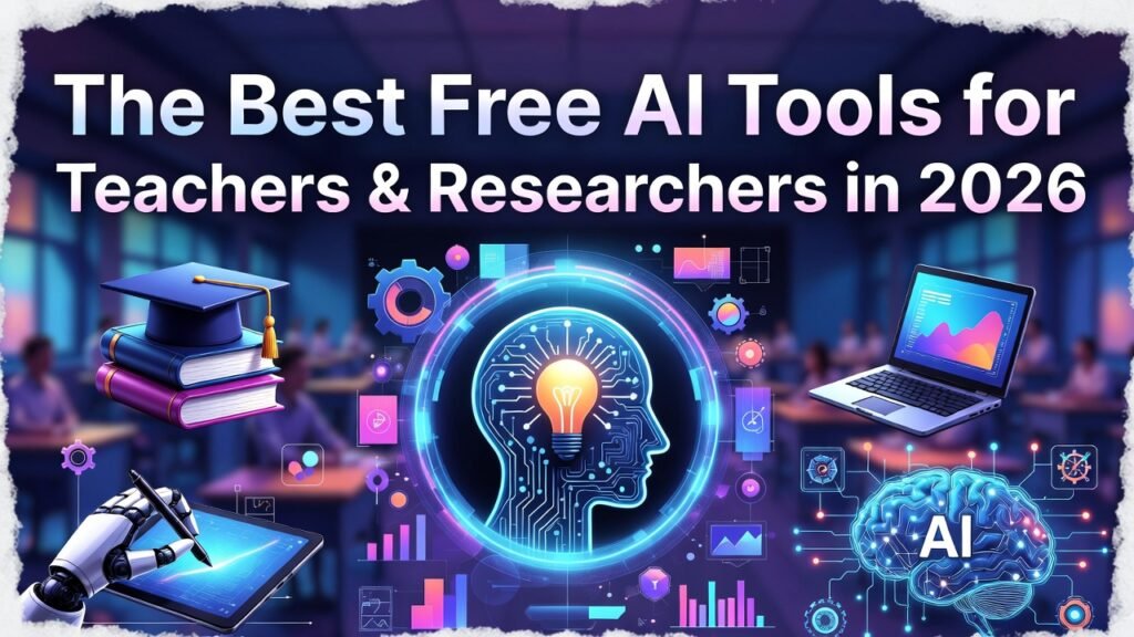 The Best Free AI Tools for Teachers & Researchers in 2026 1 The Best Free AI Tools for Teachers & Researchers in 2026